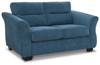 Miravel Indigo Loveseat