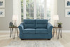 Miravel Indigo Loveseat