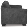 Miravel Gunmetal Loveseat