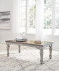 Lodenbay Antique Gray / Brown Rectangular Cocktail Table