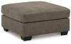 Mahoney Chocolate Oversized Accent Ottoman