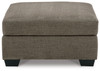 Mahoney Chocolate Oversized Accent Ottoman