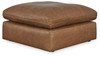 Emilia Caramel Oversized Accent Ottoman