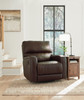 Emberla Coffee Swivel Glider Recliner