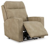 Next-gen Durapella Sand Power Recliner / Adj Headrest