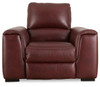 Alessandro Garnet Pwr Recliner/Adj Headrest