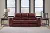 Alessandro Garnet 3 Pc. Power Reclining Sofa, Loveseat, Recliner