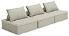 Bales Taupe 3-Piece Modular Seating