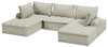 Bales Taupe 5-Piece Modular Seating