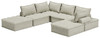 Bales Taupe 6-Piece Modular Seating