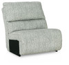 Mcclelland Gray 3-Piece Reclining Sectional With Raf Press Back Chaise