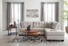 Mahoney Pebble 2-Piece Sectional With Raf Corner Chaise