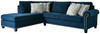 Trendle Ink Left Arm Facing Corner Chaise 2 Pc Sectional