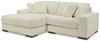 Lindyn Ivory Left Arm Facing Corner Chaise 2 Pc Sectional