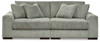 Lindyn Fog Sectional Sofa 2 Pc