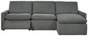 Hartsdale Granite Right Arm Facing Sofa Chaise 3 Pc Power Sectional