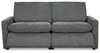 Hartsdale Granite Loveseat 2 Pc Power Sectional