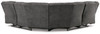 Partymate Slate 2-Piece Reclining Sectional