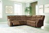 Partymate Brindle 2-Piece Reclining Sectional