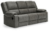 Benlocke Flannel 3-Piece Reclining Sofa