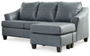 Genoa Steel Sofa Chaise