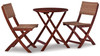 Safari Peak Brown Chairs W/Table Set (Set of 3)