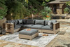 Citrine Park Brown 5 Pc. Sectional Lounge