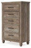 Yarbeck Sand Five Drawer Chest