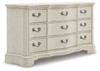 Arlendyne Antique White Dresser