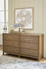 Cabalynn Light Brown Dresser