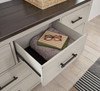 Darborn Gray / Brown Dresser And Mirror