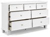 Fortman White Dresser