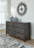 Montillan Grayish Brown Dresser