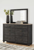Nanforth Two-tone Dresser And Mirror