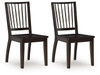 Charterton Brown Dining Room Side Chair