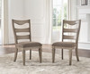 Lexorne Gray Dining Uph Side Chair