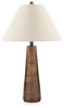 Danset Brown Wood Table Lamp