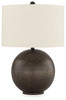 Hambell Black / Gold Finish Metal Table Lamp