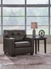 Belziani Storm 2 Pc. Chair And A Half, Ottoman