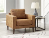 Telora Caramel 2 Pc. Chair, Ottoman