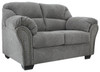 Allmaxx Pewter Loveseat