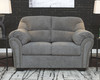 Allmaxx Pewter Loveseat