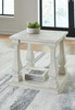 Arlendyne Antique White Rectangular End Table