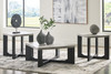 Sharstorm Two-tone Gray Occasional Table Set (Set of 3)