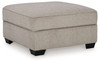 Claireah Umber Ottoman With Storage