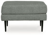 Hazela Charcoal Ottoman