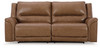 Trasimeno Caramel 2 Seat Pwr Rec Sofa Adj Headrest