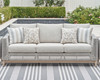 Seton Creek Gray Sofa With Cushion