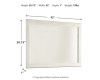 Willowton Bedroom Mirror (B267-36)
