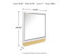 Altyra Bedroom Mirror (B2640-36)